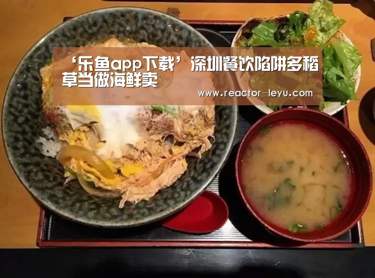 ‘乐鱼app下载’深圳餐饮陷阱多稻草当做海鲜卖(图4) 乐鱼平台最新版本